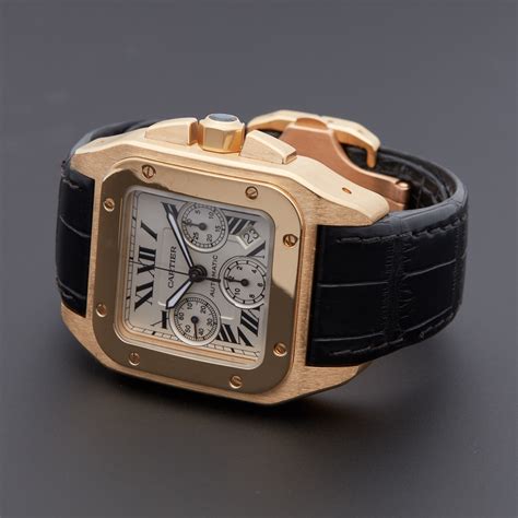 cartier santos watch price|cartier santos pre owned.